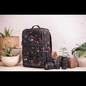 House of Flynn Black-Fable Camera Backpack